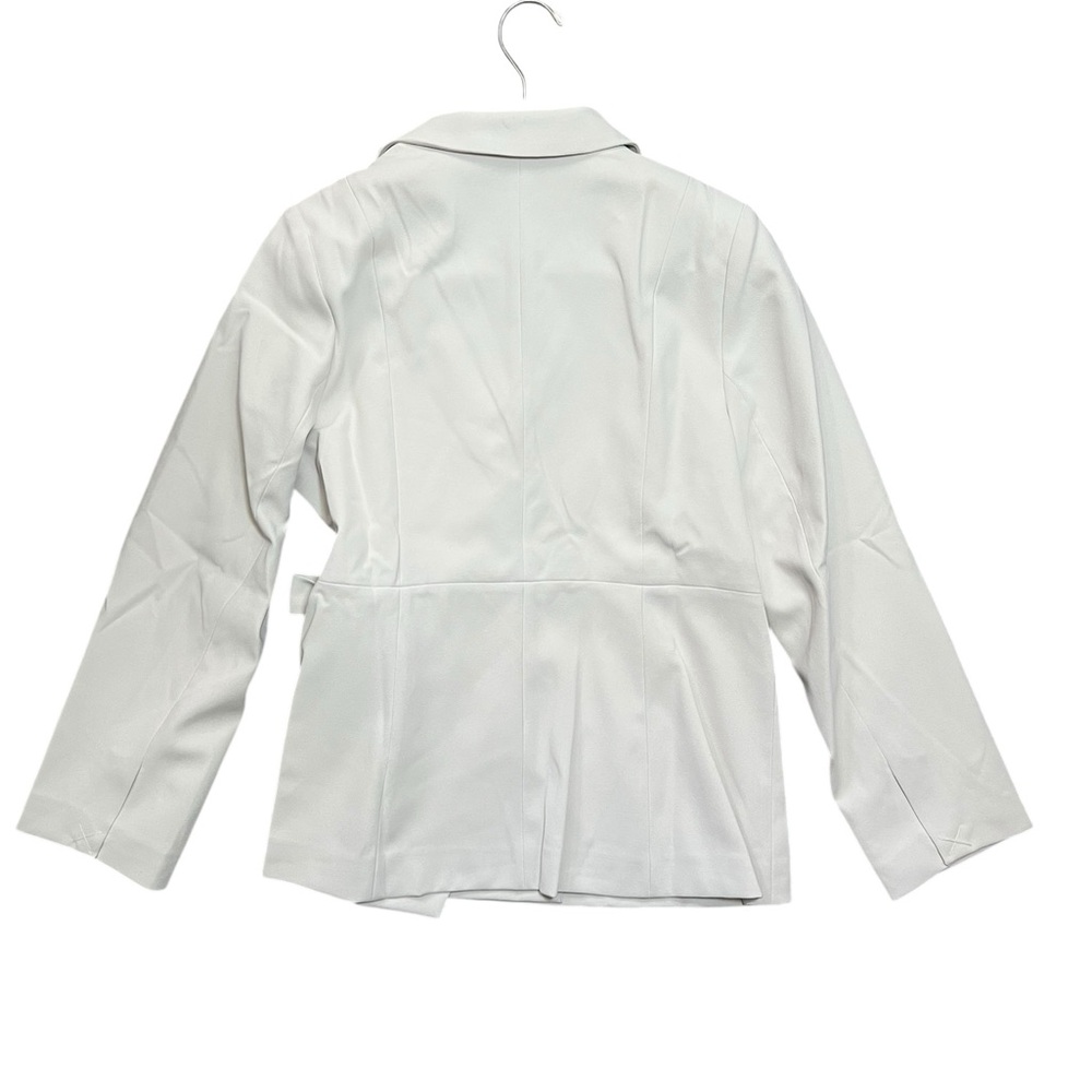 Spanx carefree parchment (cream) Crepe Wrap Blazer size XL - Picture 3 of 8